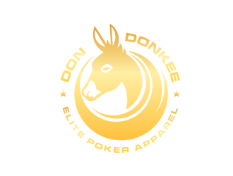 Don Donkee Elite Poker Apparel logo design by Cekot_Art