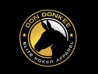 Don Donkee Elite Poker Apparel logo design by DreamLogoDesign