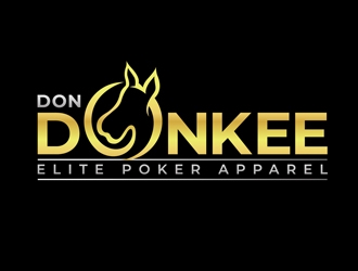 Don Donkee Elite Poker Apparel logo design by DreamLogoDesign