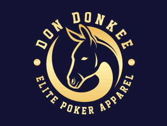 Don Donkee Elite Poker Apparel logo design by Cekot_Art