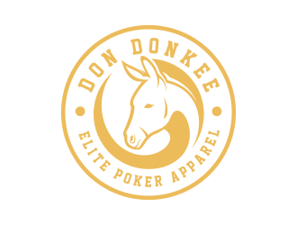 Don Donkee Elite Poker Apparel logo design by Cekot_Art