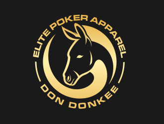 Don Donkee Elite Poker Apparel logo design by Cekot_Art