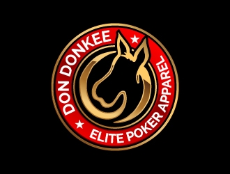 Don Donkee Elite Poker Apparel logo design by J0s3Ph
