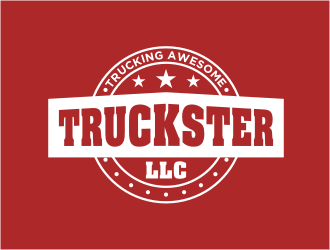 Truckster, LLC Trucking Awesome logo design by bunda_shaquilla