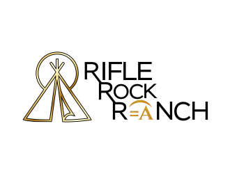 Rifle Rock Ranch logo design by ROSHTEIN