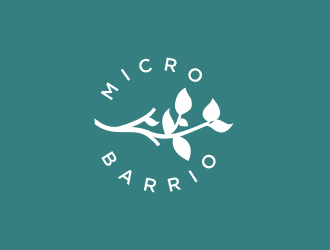 Micro Barrio logo design by DiDdzin