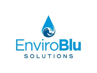 EnviroBlu Solutions logo design by cikiyunn
