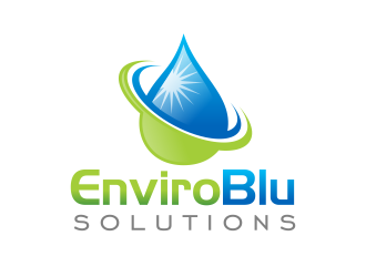 EnviroBlu Solutions logo design by serprimero