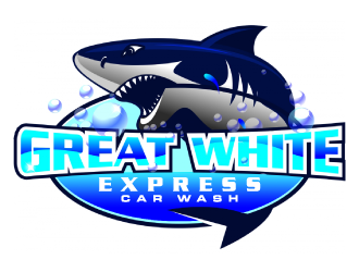 Great White Express Car Wash logo design by torresace