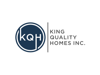 King Quality Homes Inc. logo design by Zhafir