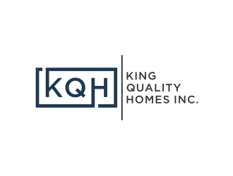 King Quality Homes Inc. logo design by Zhafir
