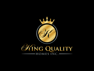 King Quality Homes Inc. logo design by alby