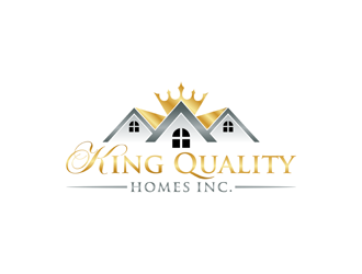 King Quality Homes Inc. logo design by alby