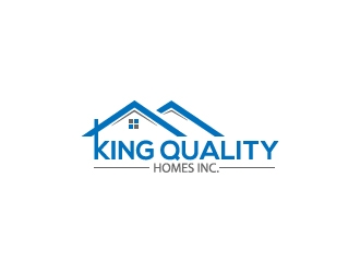 King Quality Homes Inc. logo design by Akhtar