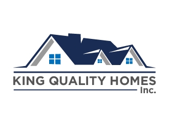 King Quality Homes Inc. logo design by cybil