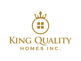 King Quality Homes Inc. logo design by cikiyunn