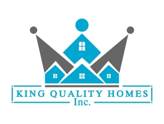 King Quality Homes Inc. logo design by Webphixo