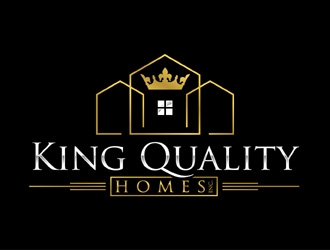 King Quality Homes Inc. logo design by MAXR