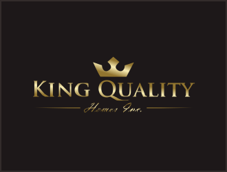 King Quality Homes Inc. logo design by Dianasari