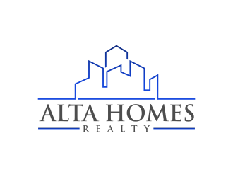 Alta Homes Realty logo design by Purwoko21