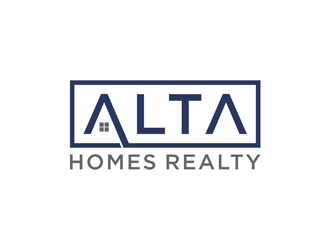 Alta Homes Realty logo design by johana