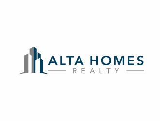 Alta Homes Realty logo design by ingepro