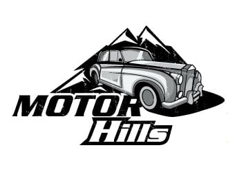 Motor Hills  logo design by Suvendu