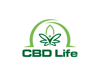 CBD Life logo design by ROSHTEIN