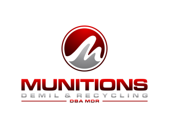 Munitions Demil & Recycling  - DBA MDR logo design by dewipadi