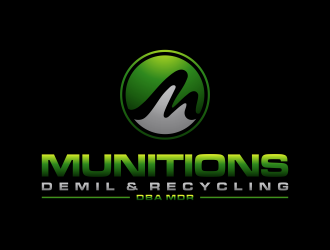 Munitions Demil & Recycling  - DBA MDR logo design by dewipadi