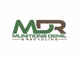 Munitions Demil & Recycling  - DBA MDR logo design by agil
