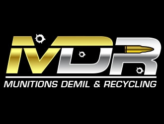 Munitions Demil & Recycling  - DBA MDR logo design by Vincent Leoncito