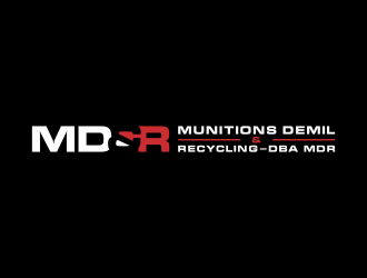 Munitions Demil & Recycling  - DBA MDR logo design by BlessedArt