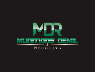Munitions Demil & Recycling  - DBA MDR logo design by Dianasari