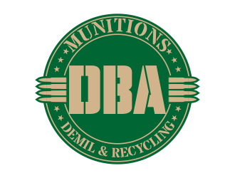 Munitions Demil & Recycling  - DBA MDR logo design by beejo