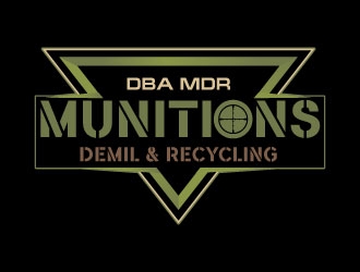 Munitions Demil & Recycling  - DBA MDR logo design by uttam