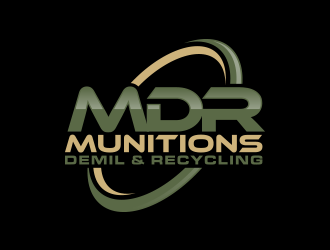 Munitions Demil & Recycling  - DBA MDR logo design by lexipej