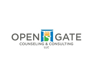 Open Gate Counseling and Consulting, LLC logo design by Foxcody