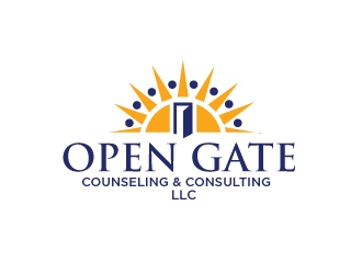 Open Gate Counseling and Consulting, LLC logo design by Foxcody
