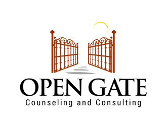 Open Gate Counseling and Consulting, LLC logo design by Coolwanz