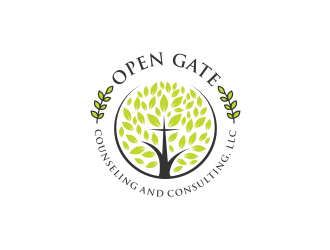Open Gate Counseling and Consulting, LLC logo design by scolessi