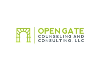 Open Gate Counseling and Consulting, LLC logo design by Kebrra