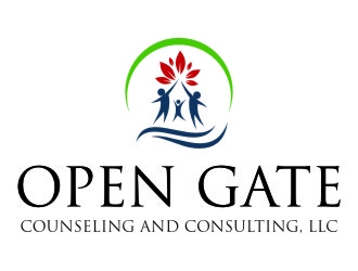 Open Gate Counseling and Consulting, LLC logo design by jetzu