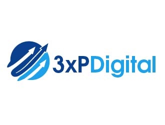 3xP Digital logo design by shravya