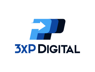 3xP Digital logo design by Dakon
