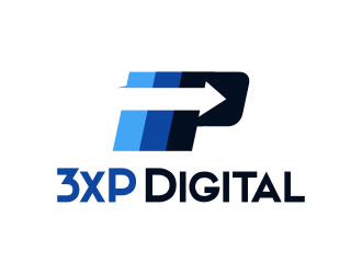 3xP Digital logo design by Dakon