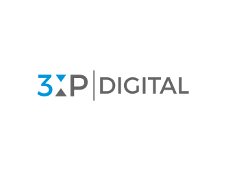 3xP Digital logo design by Asani Chie