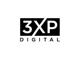3xP Digital logo design by my!dea