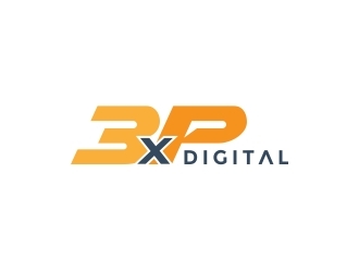 3xP Digital logo design by naldart