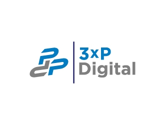 3xP Digital logo design by wongndeso